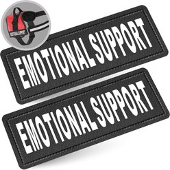 Industrial Puppy Emotional Support Dog Patches, Large, 2 count