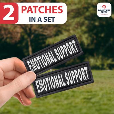 Show full view: Industrial Puppy Emotional Support Dog Patches, Large, 2 count slide 2 of 8