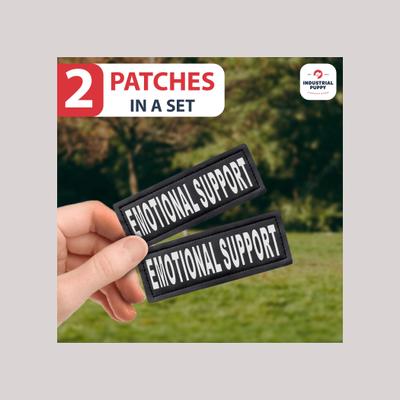 Show full view: Industrial Puppy Emotional Support Dog Patches, XX-Small, 2 count slide 3 of 9