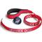 Show in main carousel: Industrial Puppy Nylon Reflective Service Dog Leash, Red, 4-ft long, 1-in wide slide 1 of 6