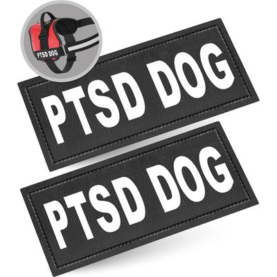 Industrial Puppy Industrial Puppy PTSD Dog Harness Patches, 2 count, Small