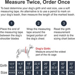 Industrial Puppy Reflective Service Dog Harness & Detachable Backpacks, Black, Medium: 24 to 29-in chest slide 2 of 6