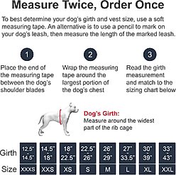 Industrial Puppy Reflective Service Dog Harness & Detachable Backpacks, Pink, Large: 27 to 33.5-in chest slide 2 of 6