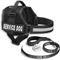 Show in main carousel: Industrial Puppy Reflective Service Dog Harness & Leash, Black, X-Large: 30 to 39-in chest slide 1 of 11