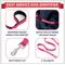 Show in main carousel: Industrial Puppy Reflective Service Dog Harness & Leash, Pink, Medium: 24 to 29-in chest slide 3 of 11
