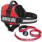 Show in main carousel: Industrial Puppy Reflective Service Dog Harness & Leash, Red, X-Large: 30 to 39-in chest slide 1 of 12