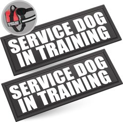 Industrial Puppy Service Dog In Training Patches, Large, 2 count