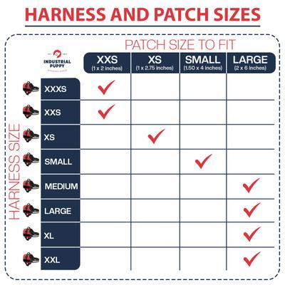 Show full view: Industrial Puppy Service Dog In Training Patches, Small, 2 count slide 4 of 7