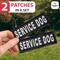 Show in main carousel: Industrial Puppy Service Dog Patches for Service Dog Vest, 2 count, Small slide 2 of 7