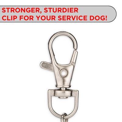 Show full view: Industrial Puppy Service Dog Tag, 2 count, Medium/Large slide 7 of 9