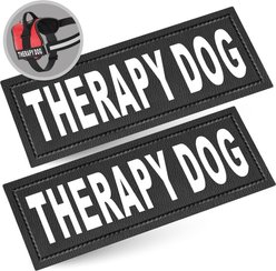 Industrial Puppy Therapy Dog Harness Patch, 2 count, Large