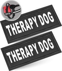 Industrial Puppy Therapy Dog Harness Patch, 2 count, Small
