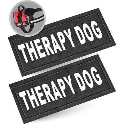 Industrial Puppy Industrial Puppy Therapy Dog Harness Patch, 2 count, Small