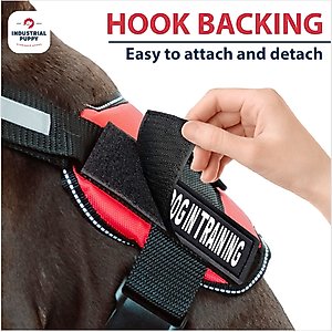 Industrial Puppy Therapy Dog In Training Harness Dog Patch, 2 count
