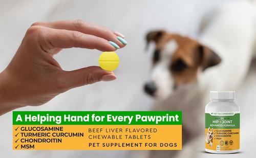 Show full view: Infinite Pet Life Hip & Joint Advanced Formula Beef Liver Flavor Dog Supplement, 90 count slide 10 of 13