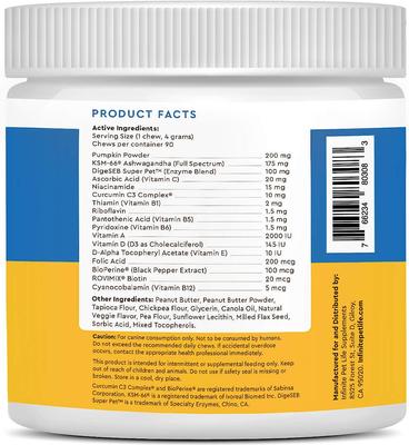 Show full view: Infinite Pet Life Super Multi-Function Chews Supplement for Dogs, 90 count slide 3 of 5