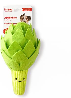 Show full view: Injoya Artichoke Cat & Dog Snuffle Toy, Green, Small slide 7 of 8