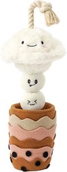 Injoya Boba Time Cat & Dog Snuffle Toy, Ivory, Small