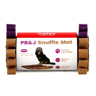 Show full view: Injoya PB & J Cat & Dog Snuffle Mat, Brown, Medium slide 7 of 9