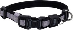 Inspire Adjustable Neoprene Standard Dog Collar, Grey, X-Small: 8 to 12-in neck, 5/8-in wide slide 1 of 4