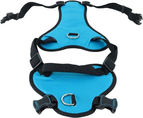 Show full view: Inspire Basic Dog Harness, Aqua, Large: 26 to 38-in chest slide 5 of 7