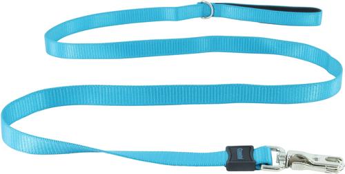 Show full view: Inspire Neoprene Standard Dog Leash, Aqua, 6-ft long, 5/8-in wide slide 6 of 7