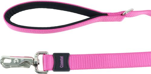 Show full view: Inspire Neoprene Standard Dog Leash, Pink, 6-ft long, 1-in wide slide 4 of 4