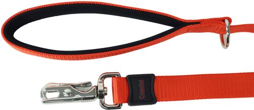 Show full view: Inspire Neoprene Standard Dog Leash, Red, 6-ft long, 5/8-in wide slide 4 of 4