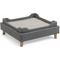 Show in main carousel: INSTACHEW BENCHI Ottoman Dog & Cat Bed, Grey slide 1 of 6