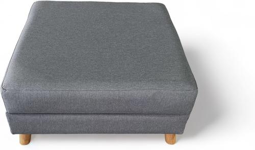 Show full view: INSTACHEW BENCHI Ottoman Dog & Cat Bed, Grey slide 2 of 6