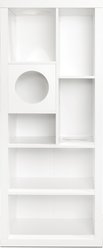 INSTACHEW BOKEN Multifunctional Cat Condo with Storage, White