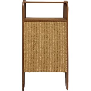 INSTACHEW HIBI Wall Mounted Cat Scratcher with Shelf, Walnut