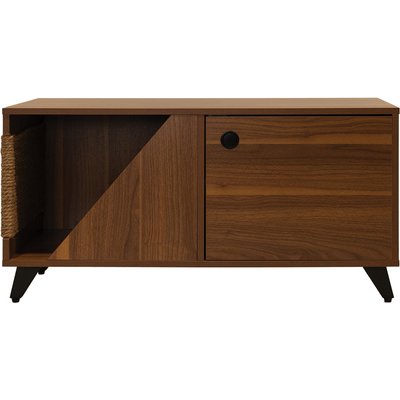 INSTACHEW INSTACHEW Jessie Jr. Multifunctional Cabinet with Cat Scratcher, Walnut