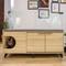 Show in main carousel: INSTACHEW INAKA Multifunctional Cat Condo with Shoe Cabinet, Oak slide 4 of 5