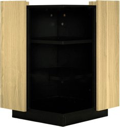 INSTACHEW KYUBU Pet Lounge Cat Condo with Shelf, Oak