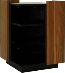 INSTACHEW KYUBU Pet Lounge Cat Condo with Shelf, Walnut slide 2 of 2