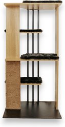 INSTACHEW MODAN Multifunctional Cat Tree with LED Lighting, Oak