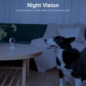 INSTACHEW Purrsight Mini HD Pet Camera, White