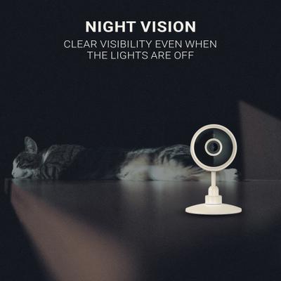 Show full view: INSTACHEW Puresight Mini HD Pet Camera, White slide 4 of 7