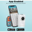 Show in main carousel: INSTACHEW Purrsight 360 Degree Wi-Fi Security Cat & Dog Pet Camera, White slide 8 of 10