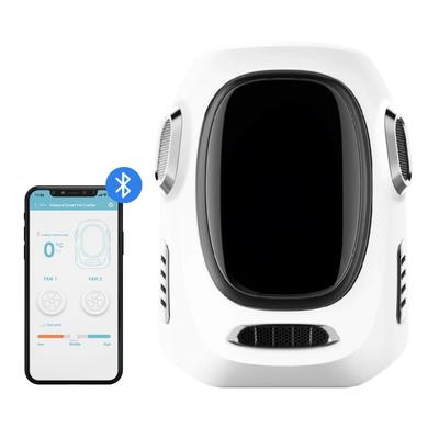 Show full view: INSTACHEW Trekpod App Enabled Cat Carrier, White slide 1 of 10