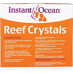 Instant Ocean Reef Salt for Aquariums, 200-gal