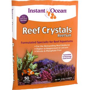 Instant Ocean Reef Salt for Aquariums, 50-gal
