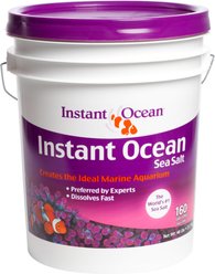 Instant Ocean Sea Salt for Aquariums, 160-gal