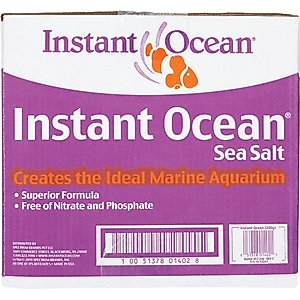 Instant Ocean Sea Salt for Aquariums, 200-gal