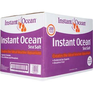Instant Ocean Sea Salt for Aquariums, 200-gal