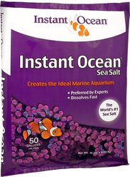 Instant Ocean Sea Salt for Aquariums, 50-gal