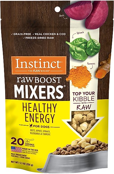 Instinct Raw Boost Mixers Raw Dog Food Petco Instinct Raw Dog Food