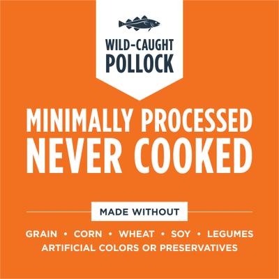 Instinct Freeze-Dried Raw Meals Grain-Free Wild-Caught Alaskan Pollock Recipe Dog Food