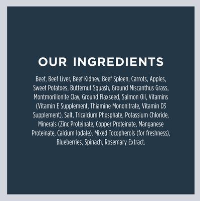 Show full view: Instinct Freeze-Dried Raw Meals Real Beef Recipe Food + Freeze-Dried Raw Boost Mixers Gut Health Recipe Dog Food Topper slide 4 of 9